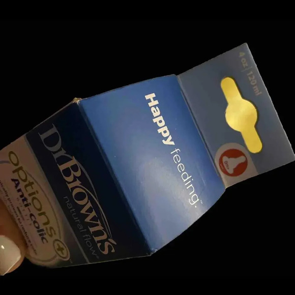 Dr Brown’s Options Plus Anti Colic Bottle Narrow 4oz 120ml New In Box - Picture 6 of 7